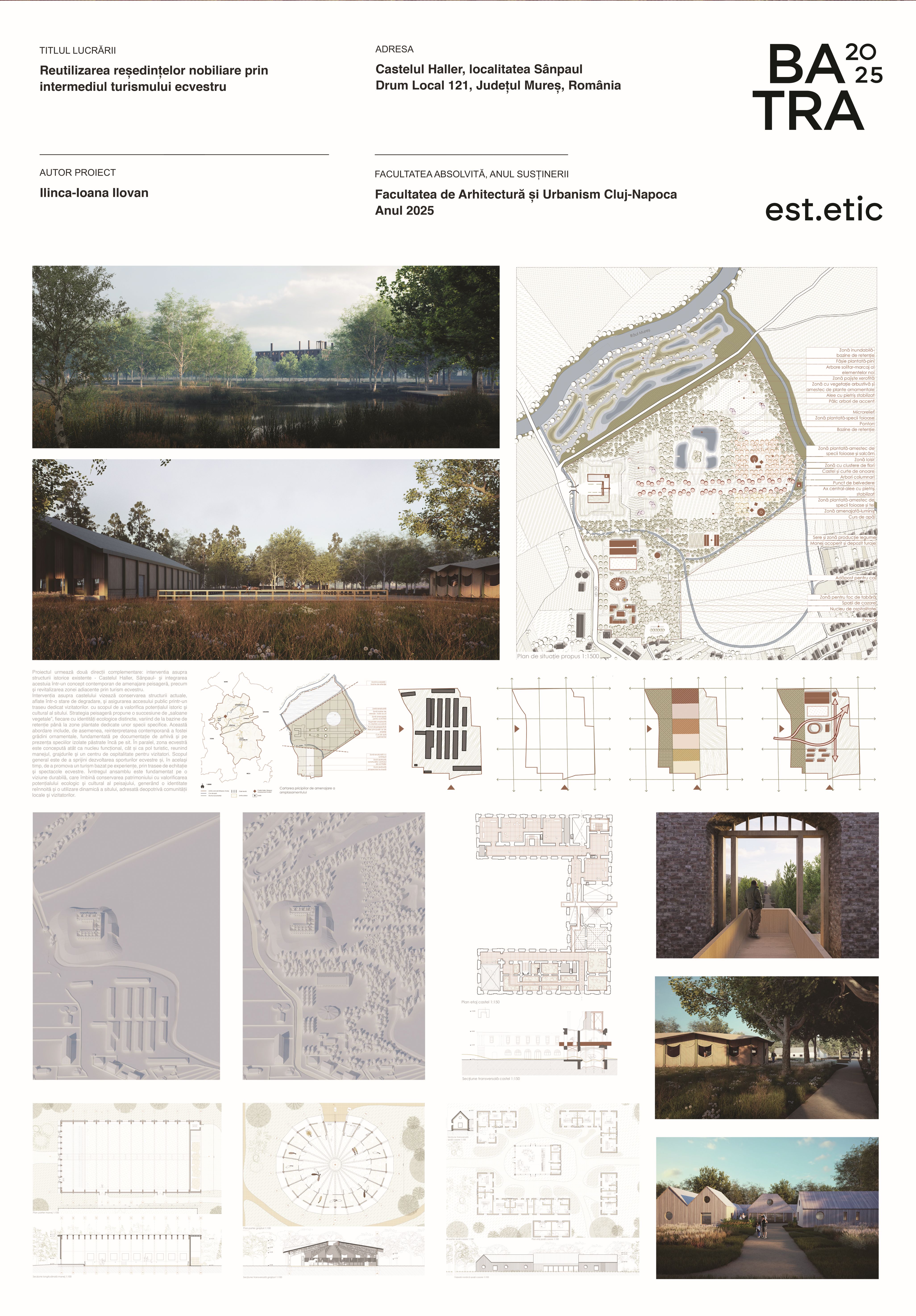 D 19 ilinca-ioana-ilovan reutilizarea-adaptiva-a-resedintelor-nobiliare-prin-intermediul-turismului-ecvestru ILINCA-IOANA ILOVAN PANOU DIPLOMA